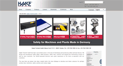 Desktop Screenshot of haake-technik.com